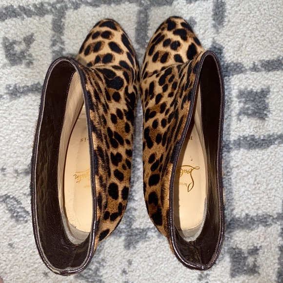 Christian Louboutin animal print booties - Picture 6 of 10